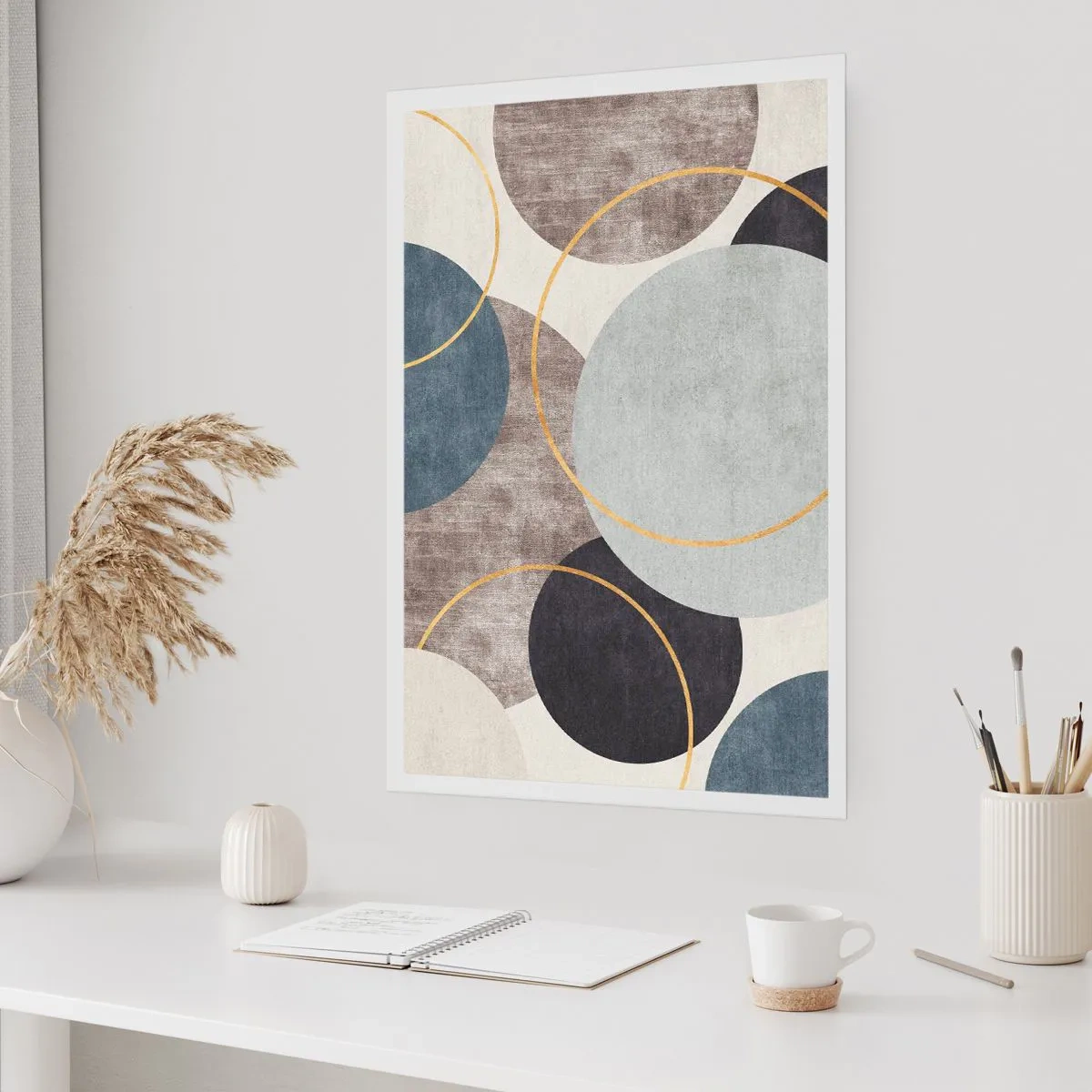 Affiche - Poster - Cercles sur cercles - 70x100 cm