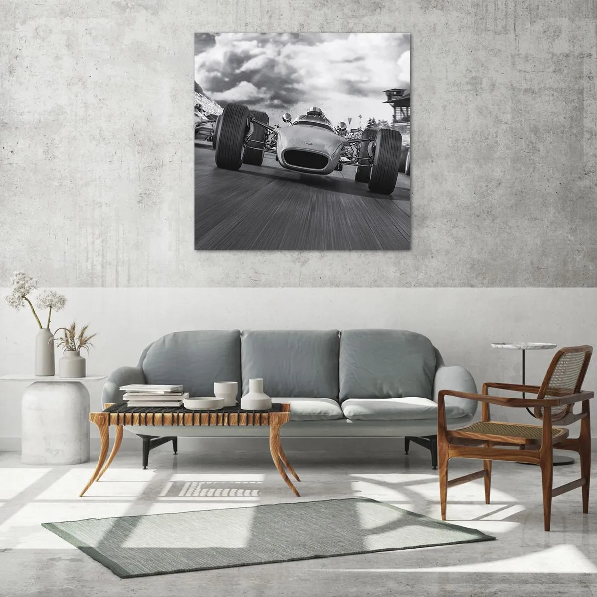 Impression sur verre - Image sur verre - Puissance! - 60x60 cm