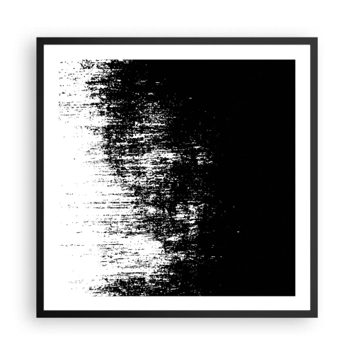 Affiche dans un cadre noir - Poster - Et le gagnant est ... - 60x60 cm