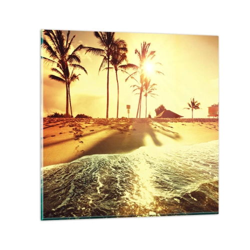 Impression sur verre - Image sur verre - Après-midi californien - 30x30 cm