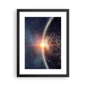 Affiche dans un cadre noir - Poster - Dans une nouvelle perspective - 30x40 cm