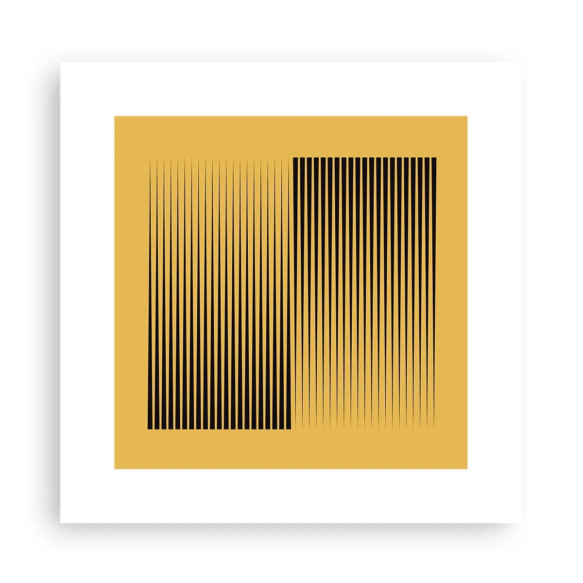 Affiche - Poster - Cadre opposé - 30x30 cm