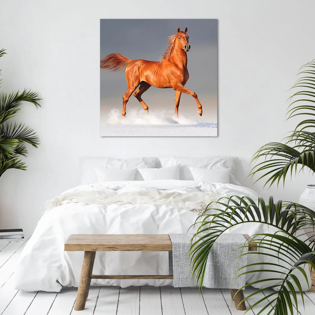 Impression sur toile - Image sur toile - La grâce dansante - 70x70 cm