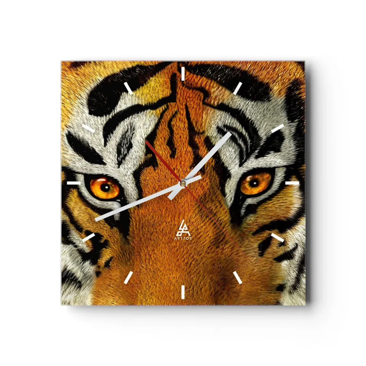 Horloge murale - Pendule murale - Terrible et beau - 40x40 cm