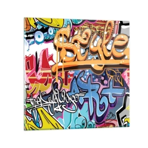 Impression sur verre - Image sur verre - Fresques, fresques, fresques… - 50x50 cm