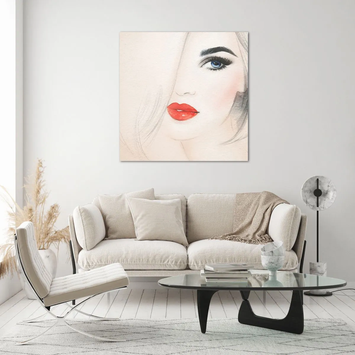 Impression sur verre - Image sur verre - Il hypnotise et enivre - 40x40 cm