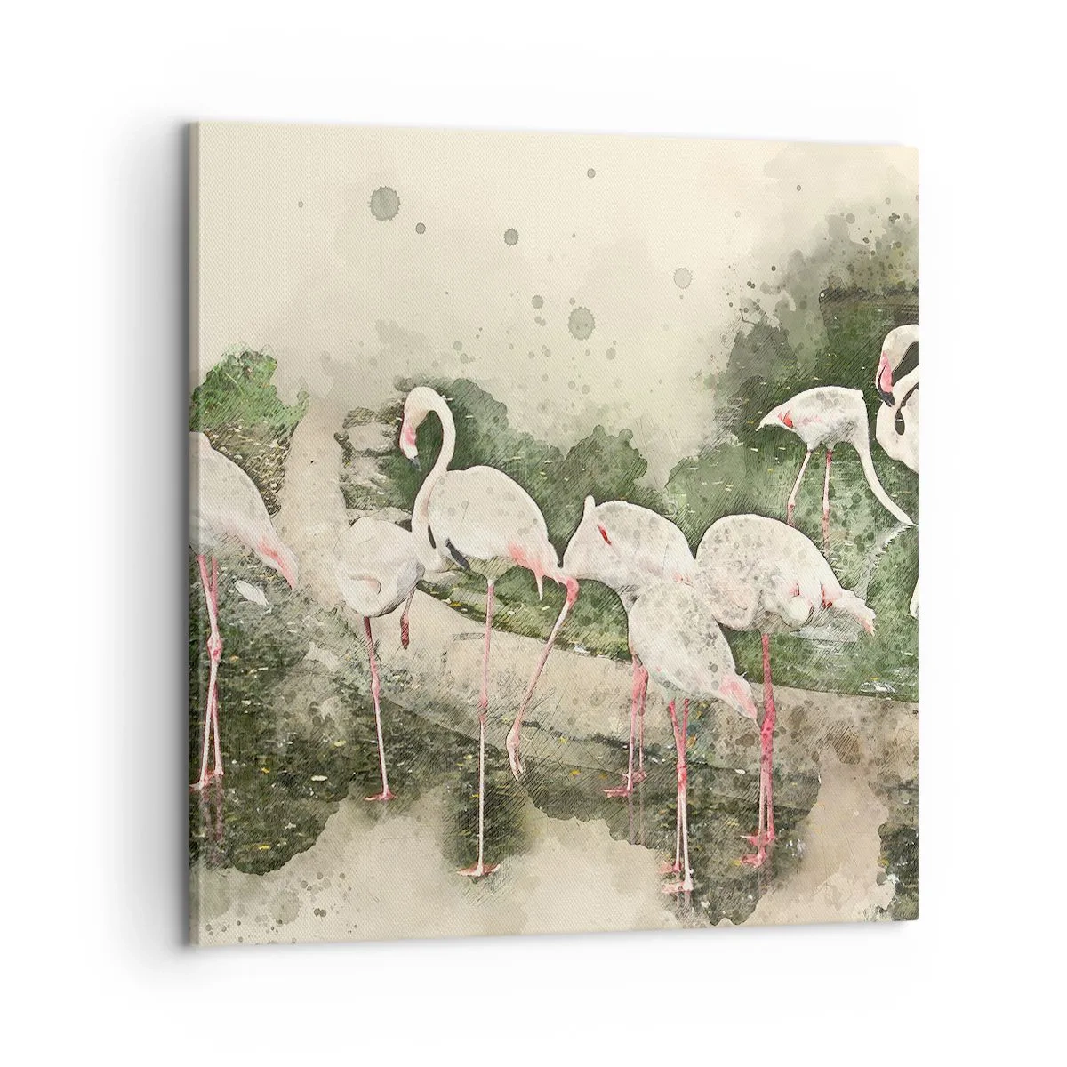 Impression sur toile - Image sur toile - Rêve exotique - 60x60 cm