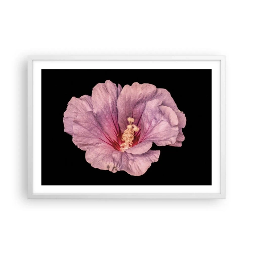 Affiche dans un cadre blanc - Poster - Directement au coeur - 70x50 cm