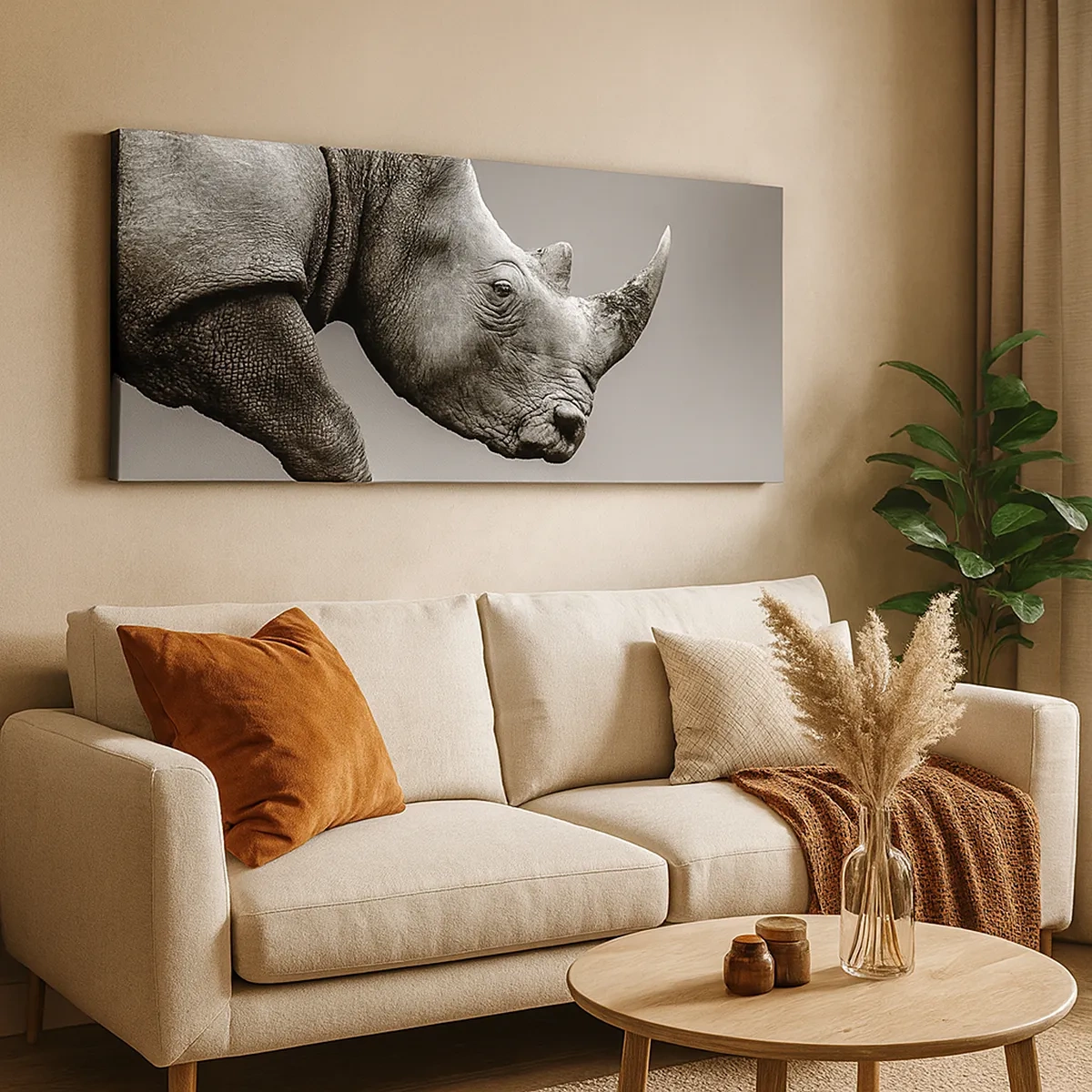 Impression sur toile - Image sur toile - Force inarrêtable - 30x30 cm