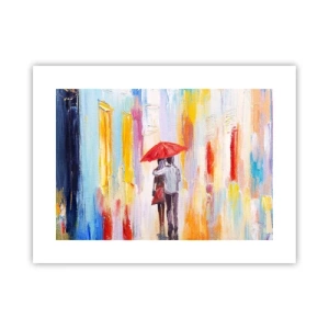 Affiche - Poster - Qu'il pleuve encore - 40x30 cm