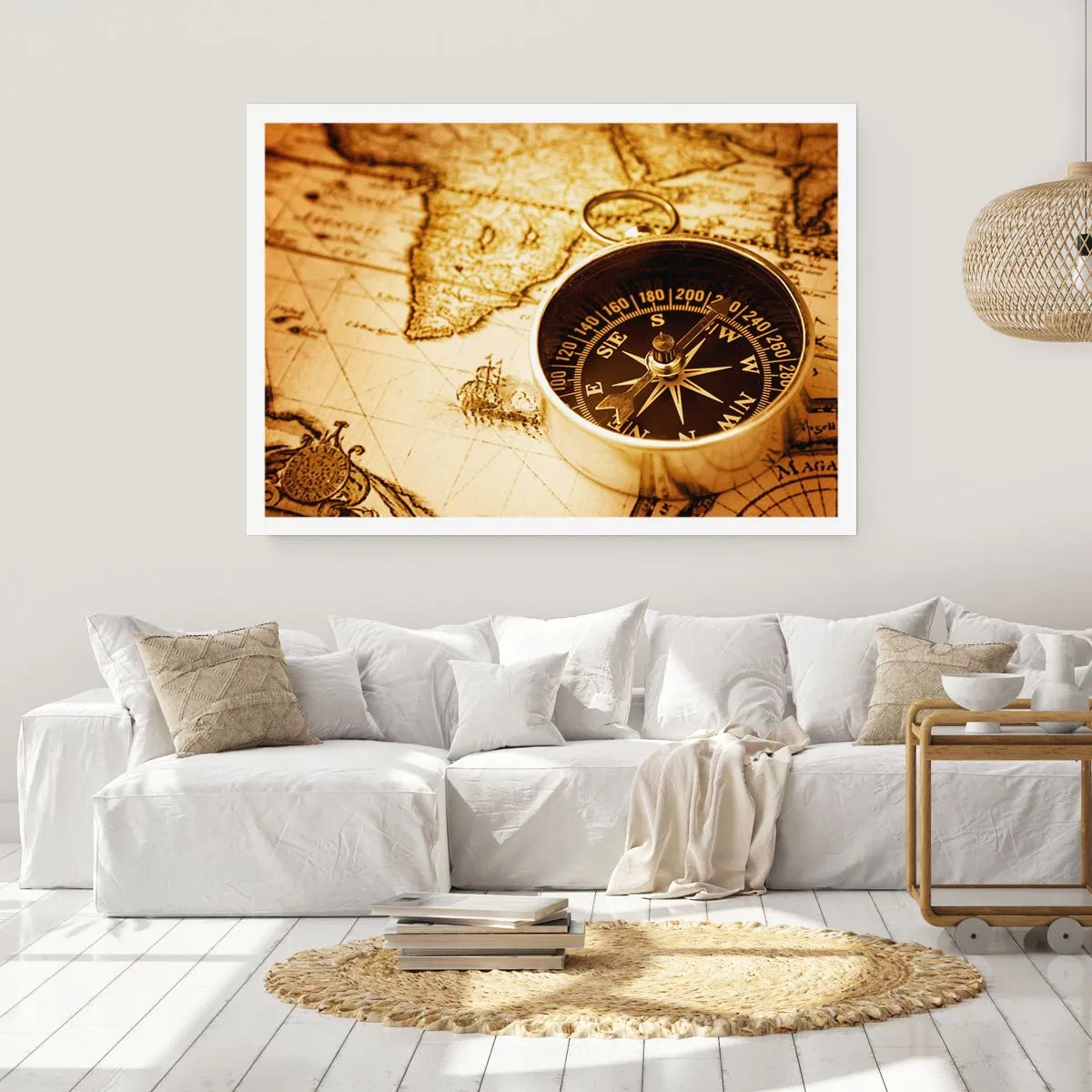 Affiche - Poster - Est ou ouest? - 91x61 cm