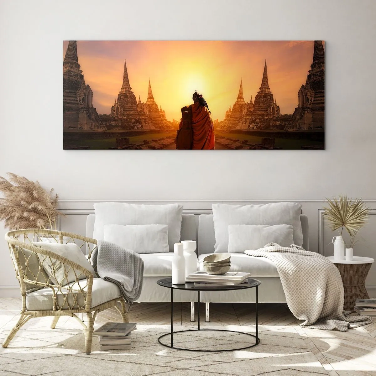 Impression sur verre - Image sur verre - En paix pour l'éternité - 100x40 cm