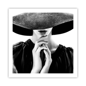 Affiche - Poster - Beauté cachée - 60x60 cm