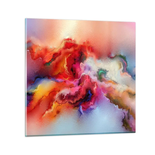 Impression sur verre - Image sur verre - Comment attraper des rêves - fumée - 30x30 cm