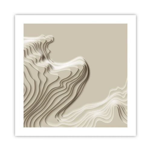 Affiche - Poster - Topographie artistique - 50x50 cm