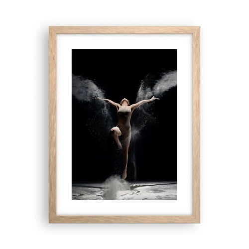 Affiche dans un chêne clair - Poster - Les elfes existent - 30x40 cm