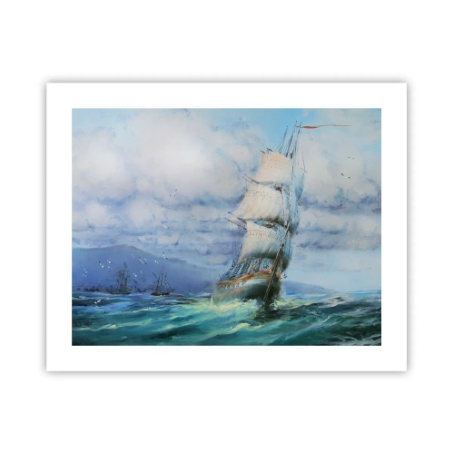 Affiche - Poster - Vents favorables - 50x40 cm