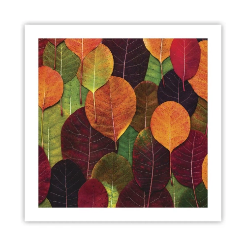 Affiche - Poster - Mozaique printannière - 50x50 cm