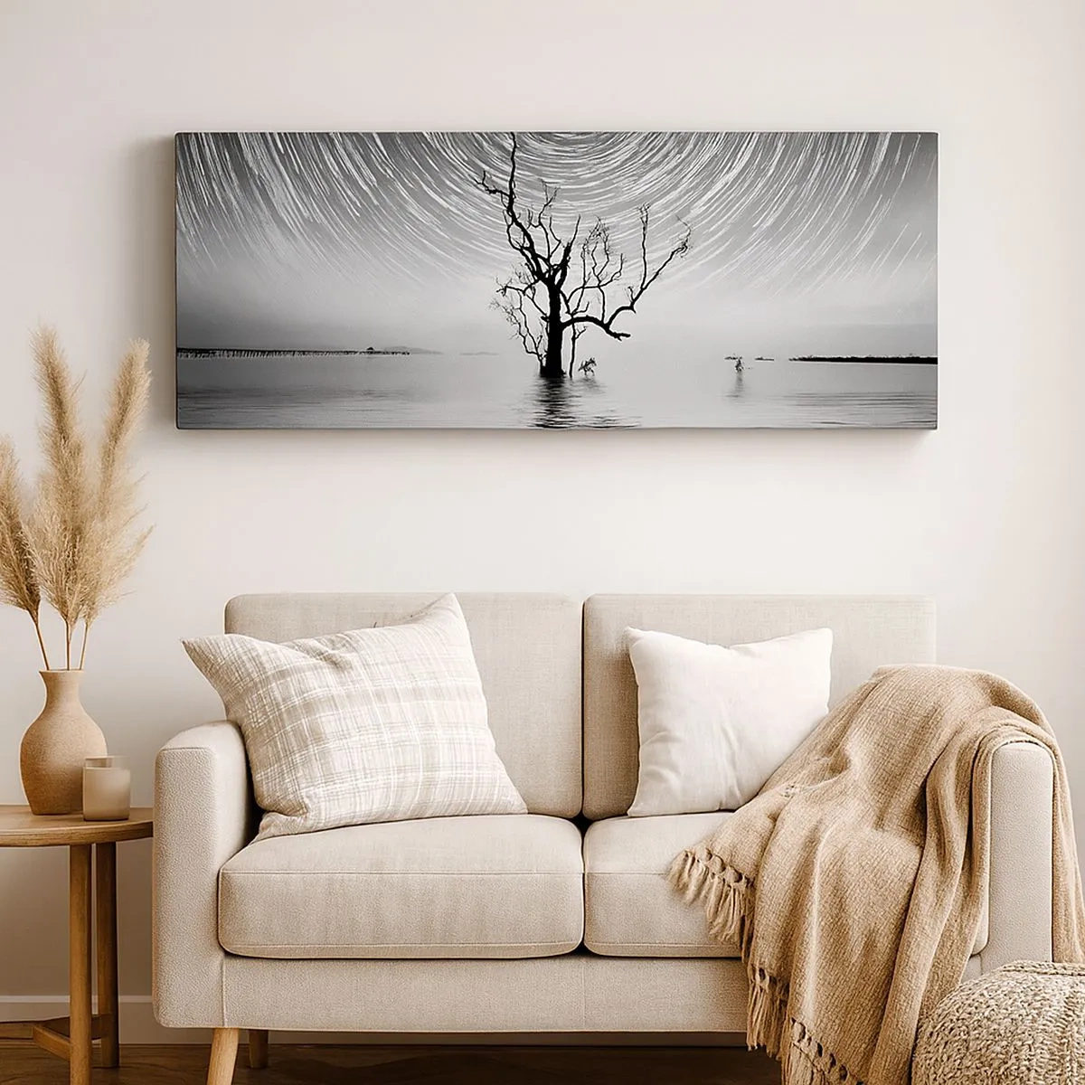 Impression sur toile - Image sur toile - La symphonie de la nature - 100x40 cm