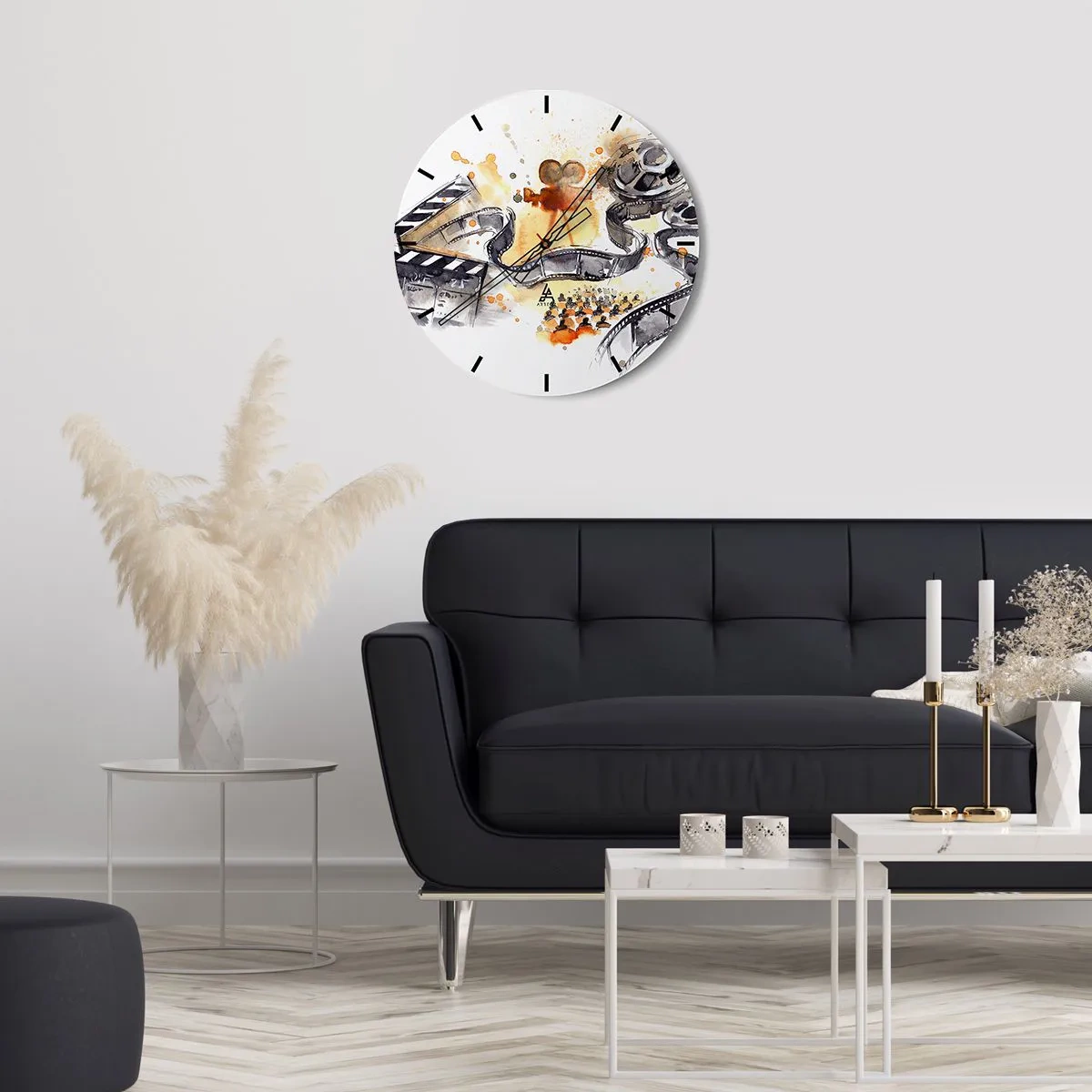 Horloge murale - Pendule murale - Au pays des rêves - 30x30 cm