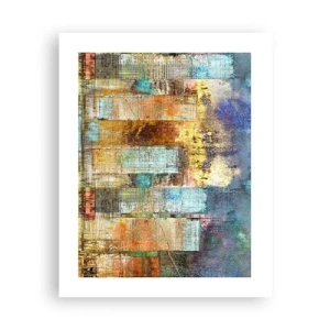 Affiche - Poster - Une métropole ensoleillée - 40x50 cm