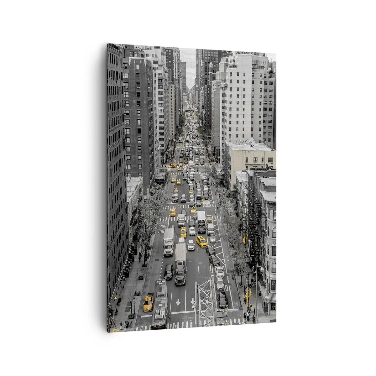 Impression sur toile - Image sur toile - La vie new-yorkaise - 80x120 cm