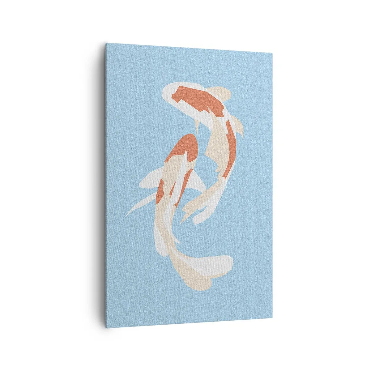 Impression sur toile - Image sur toile - Natation synchronisée spontanée - 80x120 cm