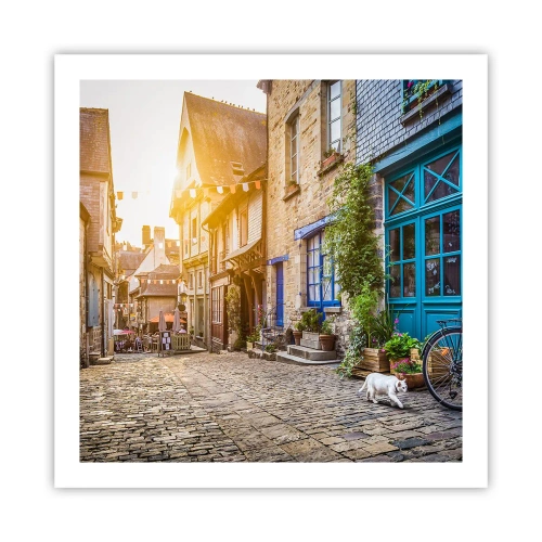 Affiche - Poster - Aux confins du monde - 60x60 cm