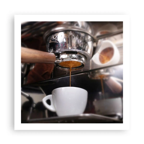 Affiche - Poster - Bon moment de la journée - 60x60 cm