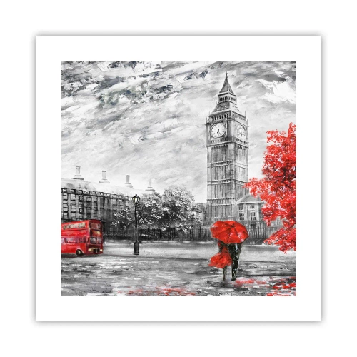 Affiche - Poster - Une journée passionnante - 40x40 cm