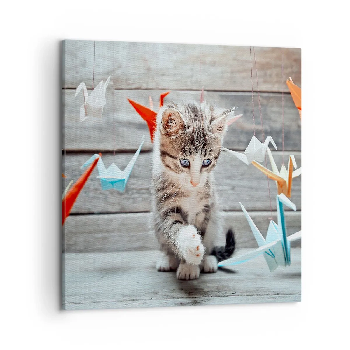 Impression sur toile - Image sur toile - Première leçon - 50x50 cm