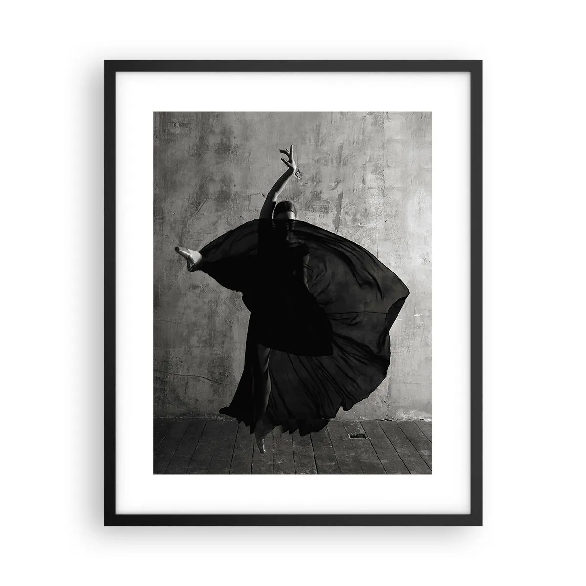 Affiche dans un cadre noir - Poster - Pas plein de passion - 40x50 cm