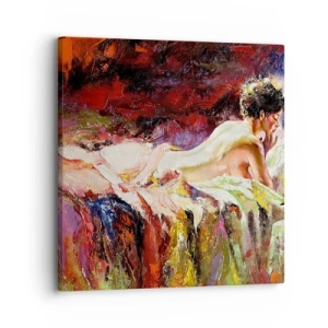 Impression sur toile - Image sur toile - Vénus en pensée - 30x30 cm