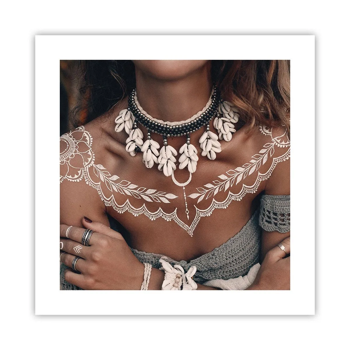 Affiche - Poster - Talismans, rituels de la féminité - 40x40 cm