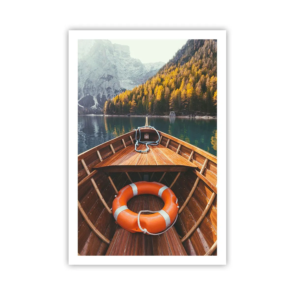 Affiche - Poster - Escapade en montagne - 61x91 cm