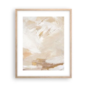 Affiche dans un chêne clair - Poster - Composition pastel - 40x50 cm