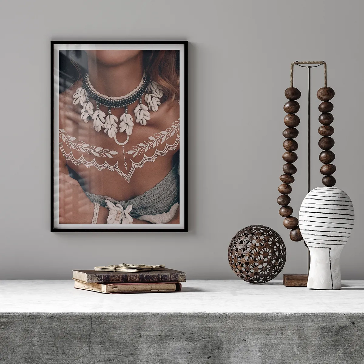 Boho vibes - Inspiration pour le mur