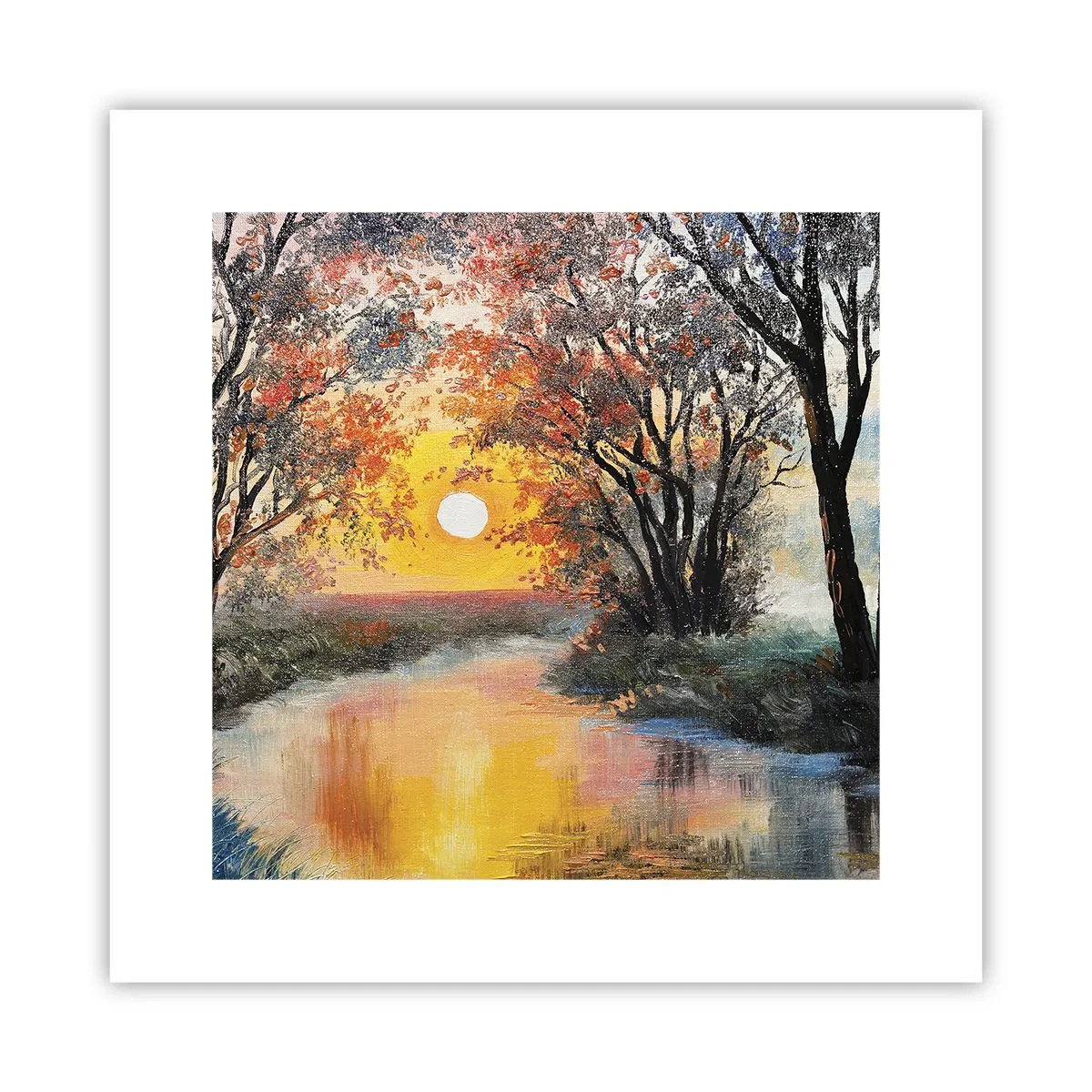 Affiche - Poster - Climats de printemps - 30x30 cm