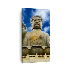 Impression sur toile - Image sur toile - Vivre sans peur - 45x80 cm