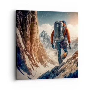 Impression sur toile - Image sur toile - Guerrier solitaire - 40x40 cm