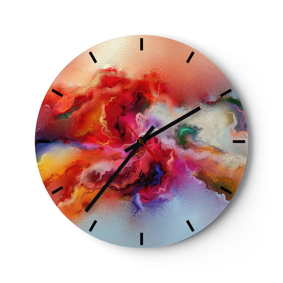 Horloge murale - Pendule murale - Comment attraper des rêves - fumée - 40x40 cm