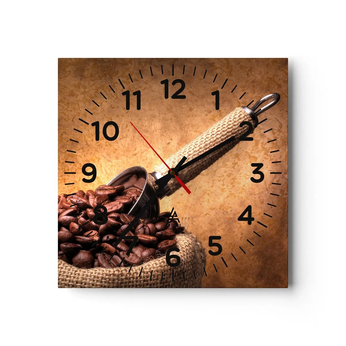 Horloge murale - Pendule murale - A la source de la saveur - 40x40 cm