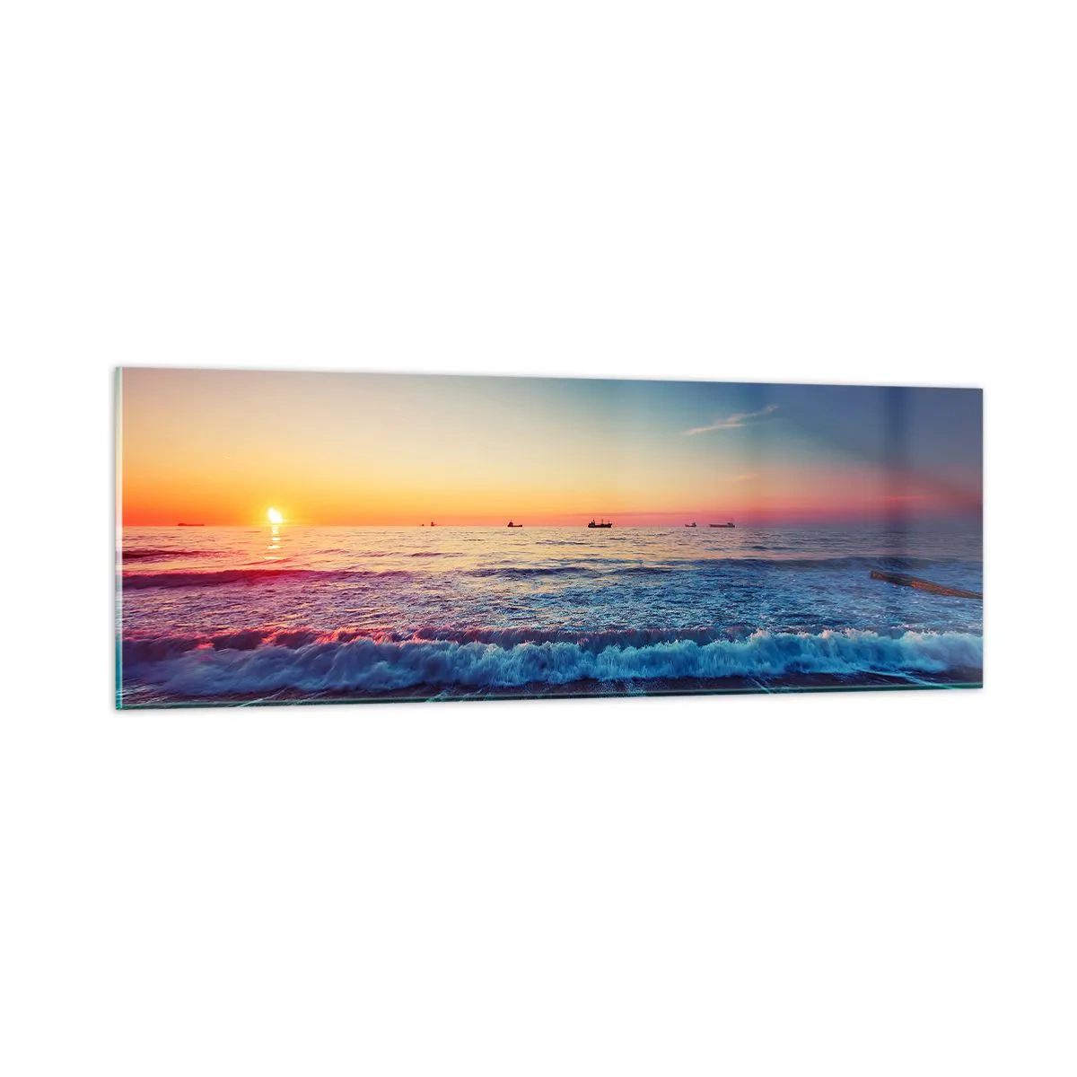 Impression sur verre - Image sur verre - Mais quel horizon ? - 90x30 cm
