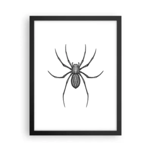 Affiche dans un cadre noir - Poster - Une précision troublante - 30x40 cm