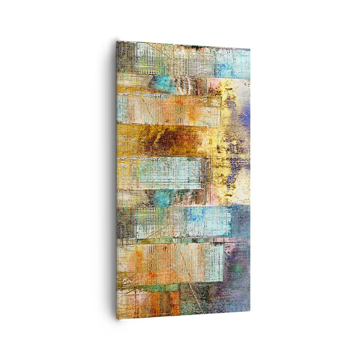 Impression sur toile - Image sur toile - Une métropole ensoleillée - 65x120 cm