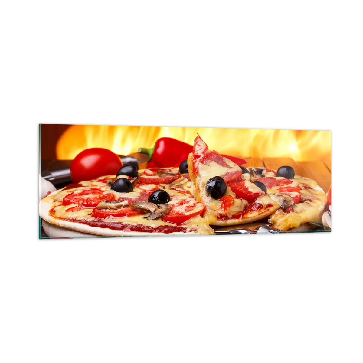 Impression sur verre - Image sur verre - From Italy with love - 90x30 cm