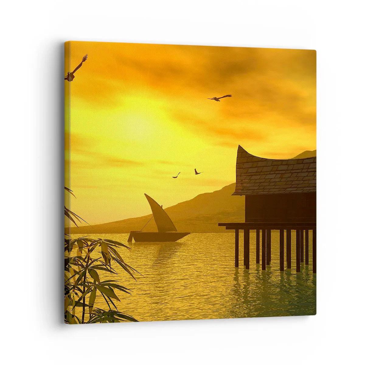 Impression sur toile - Image sur toile - La paix tant désirée - 30x30 cm