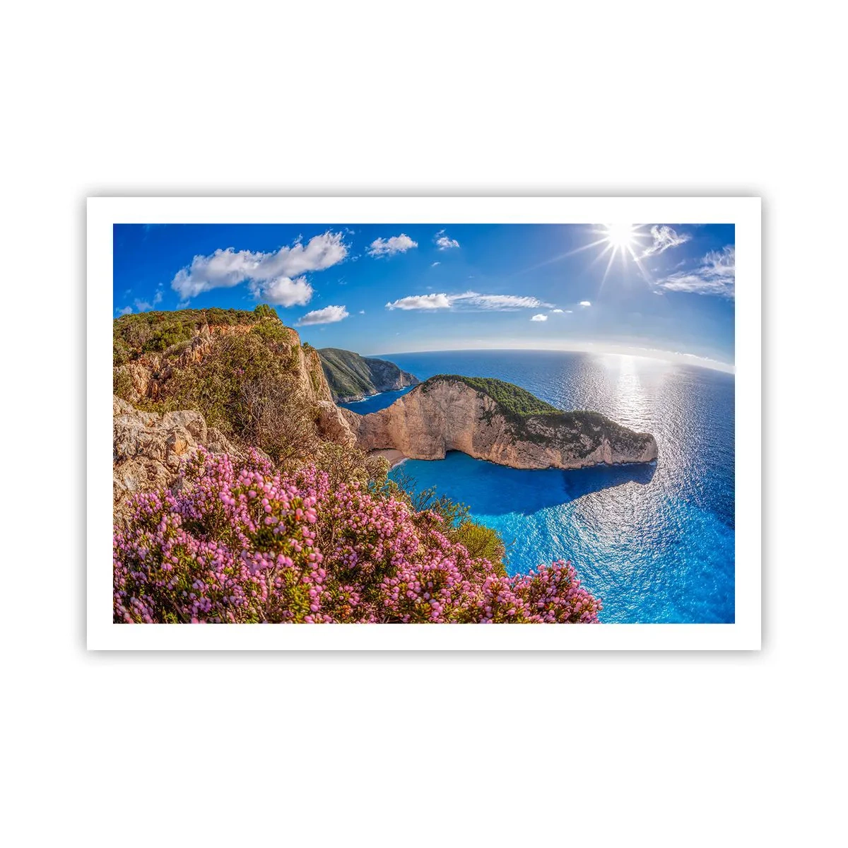 Affiche - Poster - Mes super vacances grecques - 91x61 cm