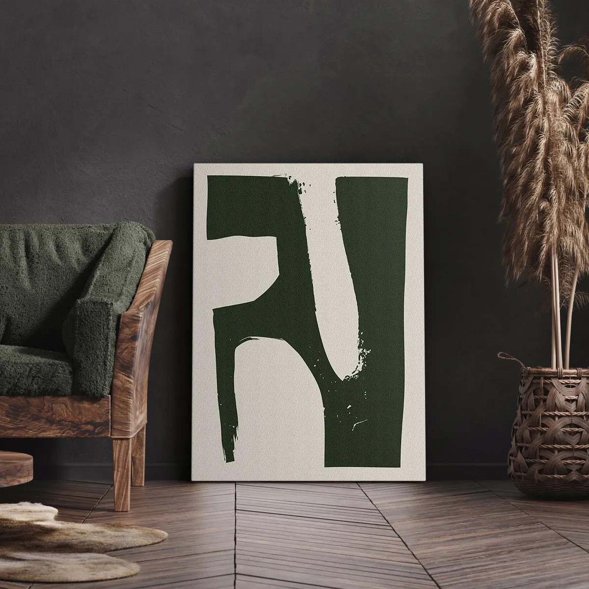 Impression sur toile - Image sur toile - Baies blanches - 55x100 cm