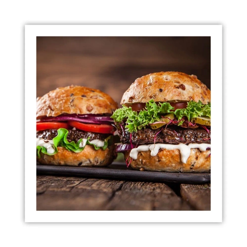 Affiche - Poster - American dream - 60x60 cm